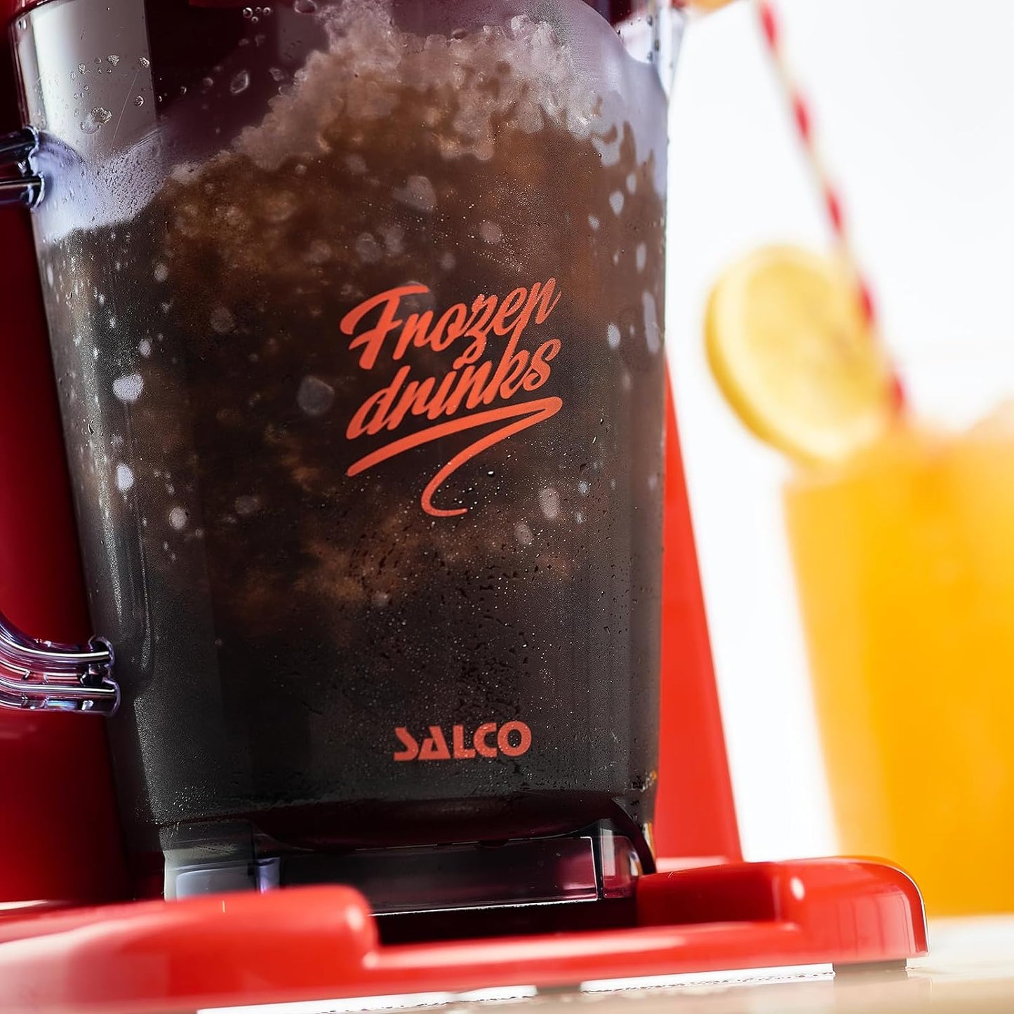 Salco Retro Frozen Slushy Drinks Maker 1.2L