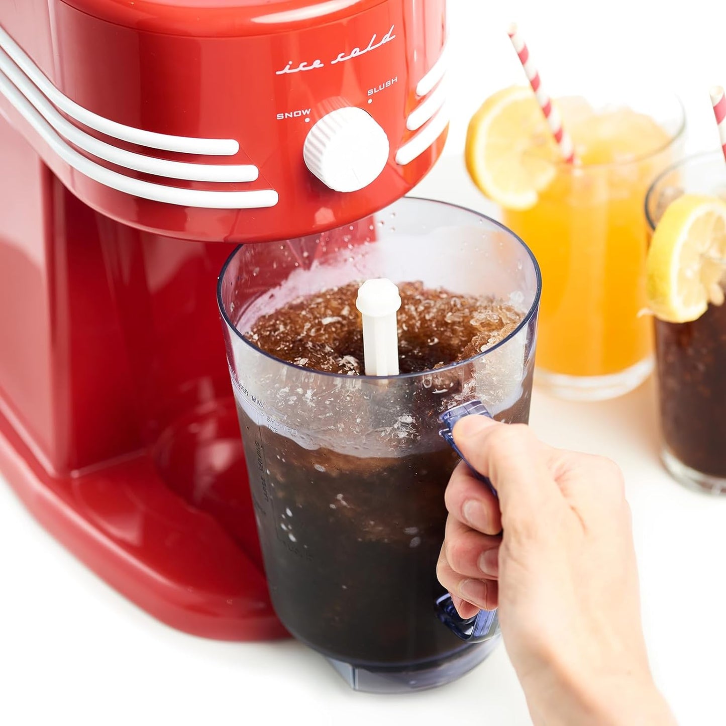 Salco Retro Frozen Slushy Drinks Maker 1.2L
