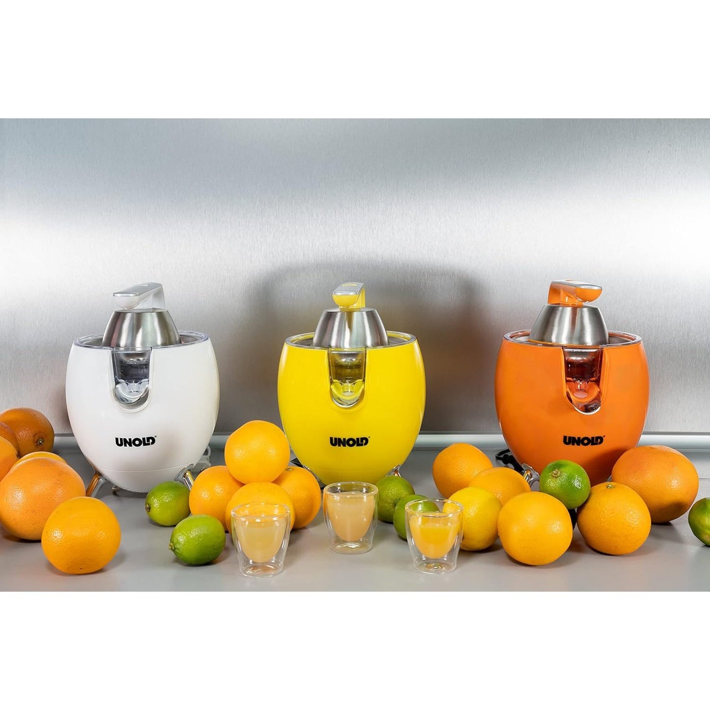 Unold Power Juicy Electric Citrus Press – Yellow