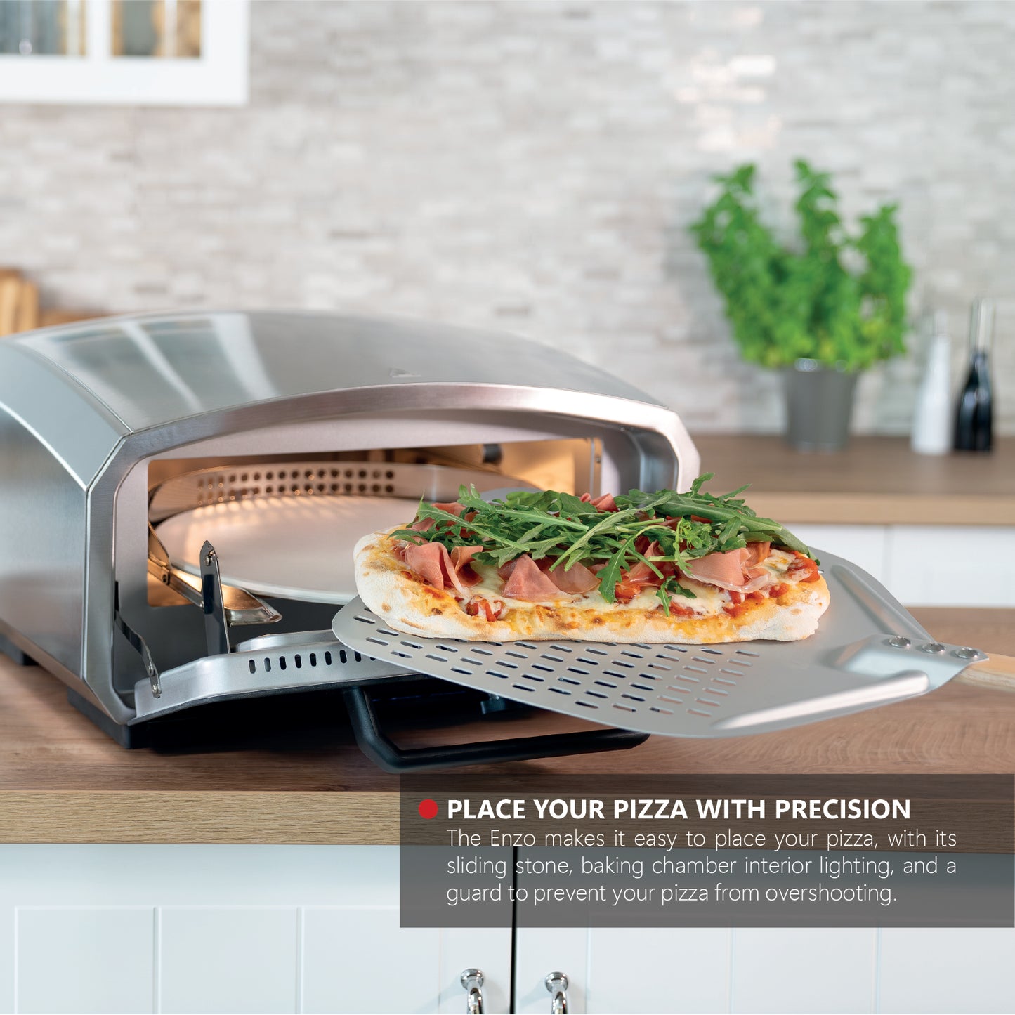 Unold Enzo 500°C Indoor and Outdoor Electric Pizza Oven