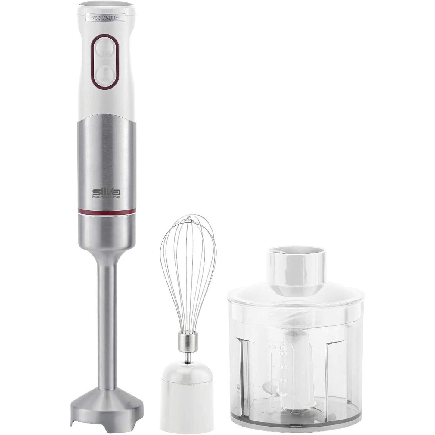 Silva Homeline Hand Blender Whisk & Chopper Set
