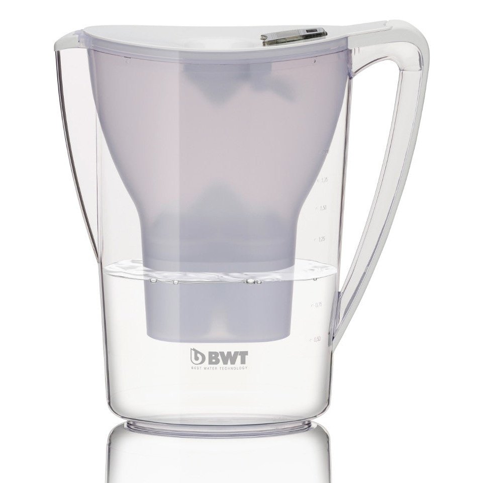 BWT Penguin 2.7L Water Filter Jug with Digital Counter – Pink