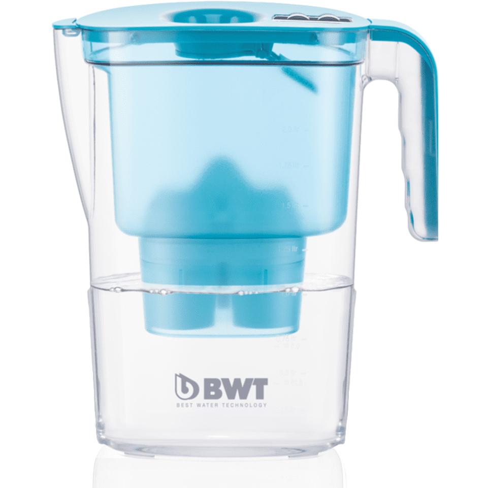 BWT Vida 2.6L Water Filter Jug with Manual Counter – Petrol
