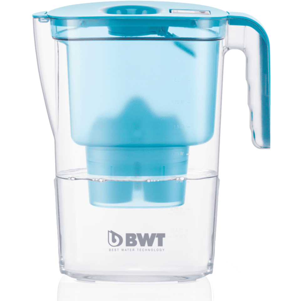 BWT Vida 2.6L Water Filter Jug with Digital Counter – Petrol