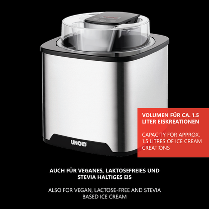 Unold Ice Cream Maker Gelato