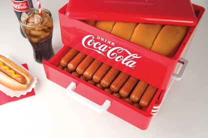 Coca-Cola Hot Dog Cooker with Bun Warmer