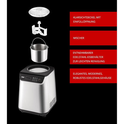 Unold Automatic Ice Cream Maker Uno 135W