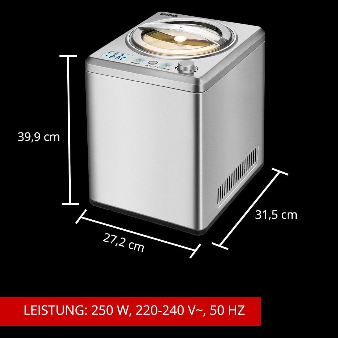 Unold Automatic Ice Cream Maker Profi Plus 180W