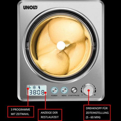 Unold Automatic Ice Cream Maker Profi Plus 180W