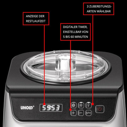 Unold Automatic Ice Cream Maker Uno 135W