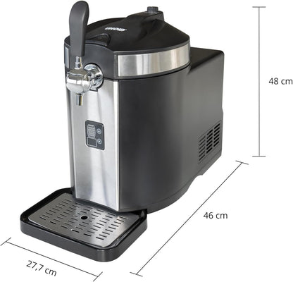 Unold Chilled Beer Dispenser Franzl with Compressor and CO₂ System