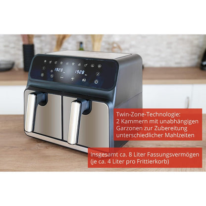 Unold Twin Zone 4L Double Air Fryer