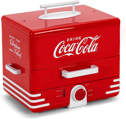Coca-Cola Hot Dog Cooker with Bun Warmer