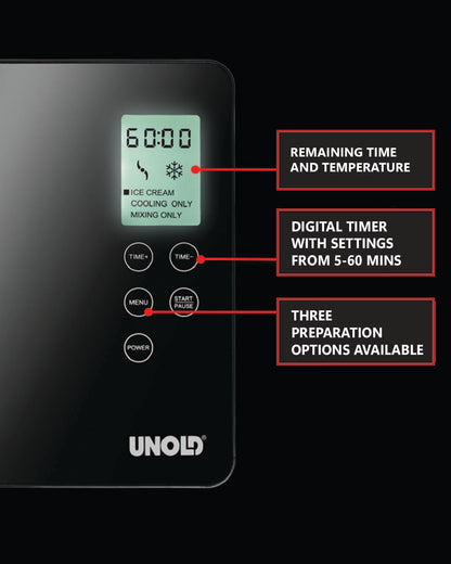 Unold Automatic Ice Cream Maker Gusto 180W