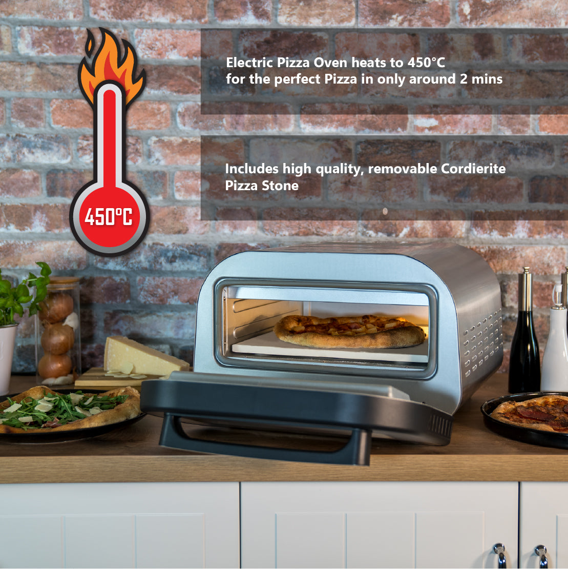 Unold Luigi Indoor Electric Pizza Oven