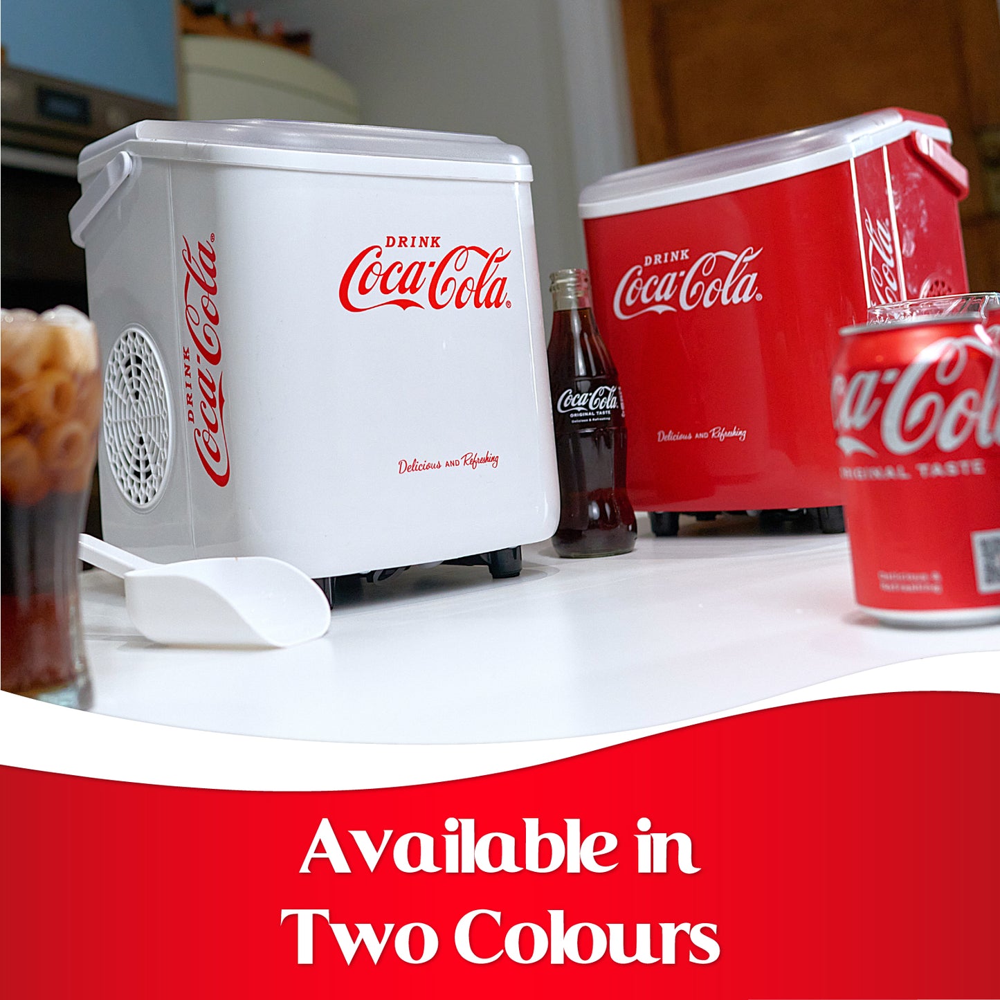 Coca-Cola Ice Maker SEB-28CC - White