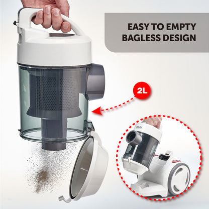 Silva Homeline Cyclone Bagless Vacuum Cleaner 800W