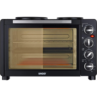 Unold All-in-One Electric Mini Oven Rotisserie Grill & Hob 30L