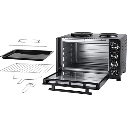 Unold All-in-One Electric Mini Oven Rotisserie Grill & Hob 30L
