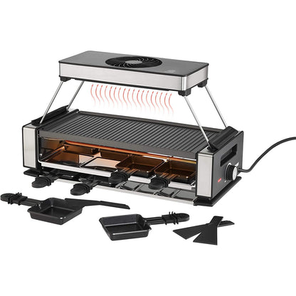 Unold Smokeless Electric Raclette with Air Filter