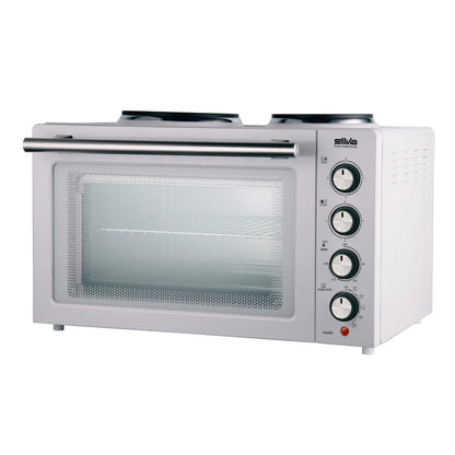 Silva Homeline Electric Mini Oven Rotisserie Grill & Hob 30L